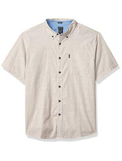 Men's Short Sleeve Flex Chambray Shirt