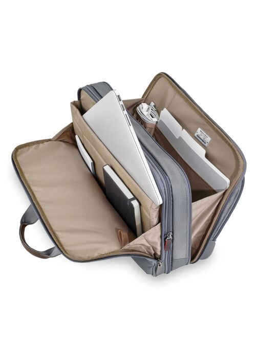 Men's Nylon Solid Work Medium Briefcase and Laptop Bag