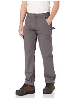 Men's Ripstop Cargo Flannel Lined Work Pant