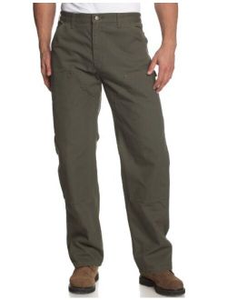 Men's Washed Duck Double Front Knee Dungaree Pant