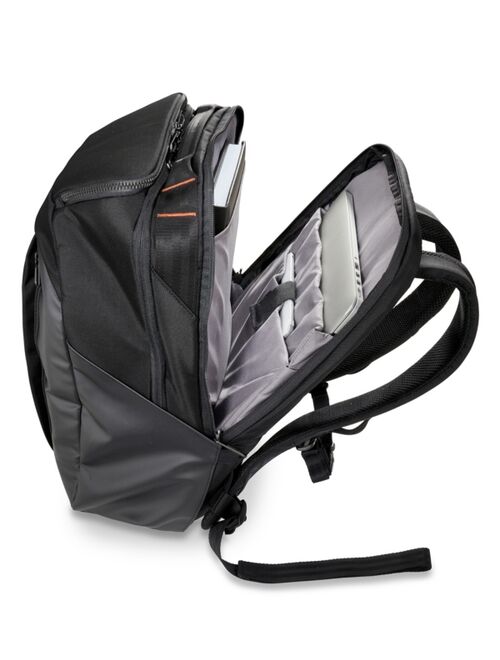 ZDX Men's Nylon Solid Adjustable Cargo Backpack