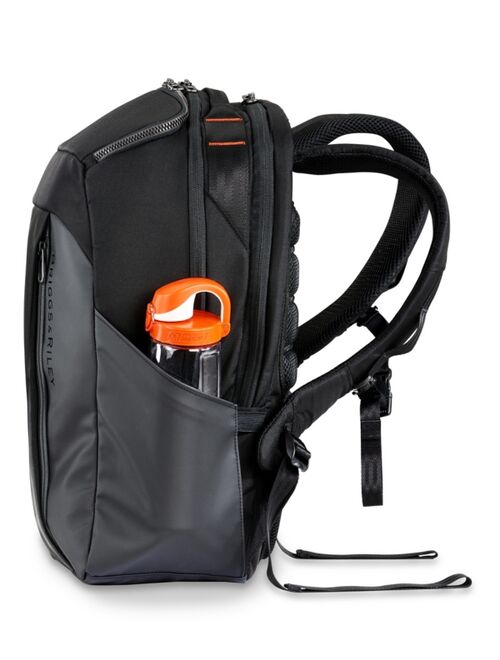 ZDX Men's Nylon Solid Adjustable Cargo Backpack