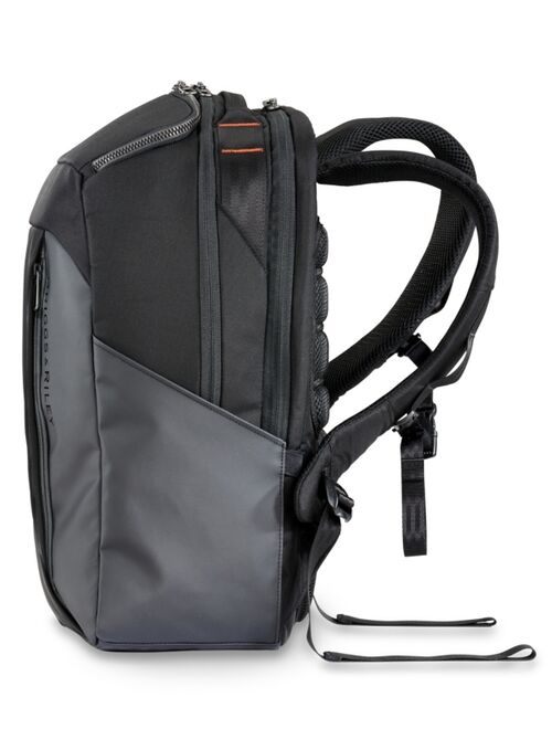ZDX Men's Nylon Solid Adjustable Cargo Backpack