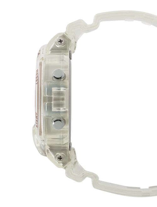 Casio G-Shock Digital Clear Resin Strap Watch 46mm