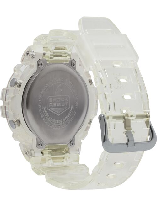 Casio G-Shock Digital Clear Resin Strap Watch 46mm