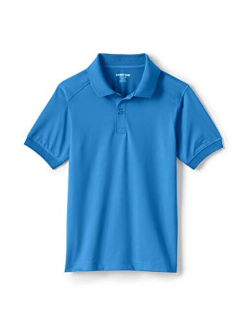 Lands' End School Uniform Little Kids Short Sleeve Rapid Dry Polo Shirt