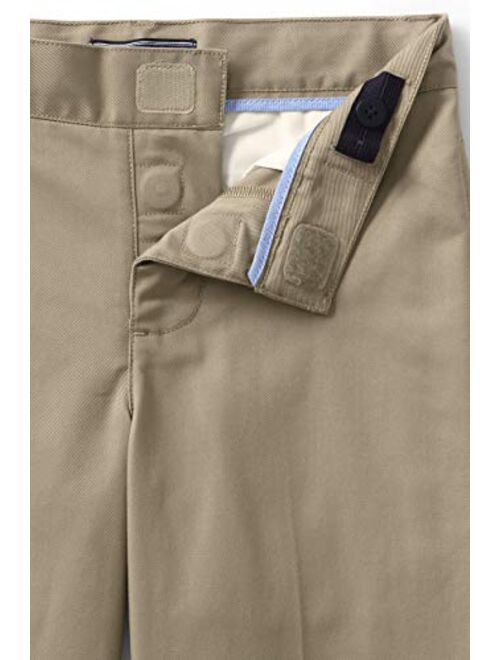 Lands' End School Uniform Boys Adaptive Blend Iron Knee Chino Pants