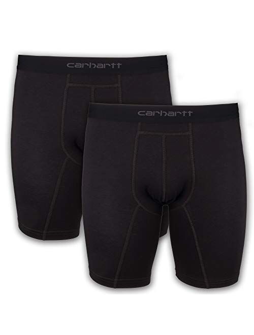 Carhartt Men's Cotton Polyester 2 Pack Boxer Brief