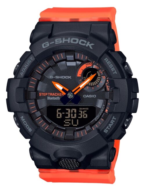 Casio G-Shock Men's Power Trainer Coral Resin Strap Watch 45mm