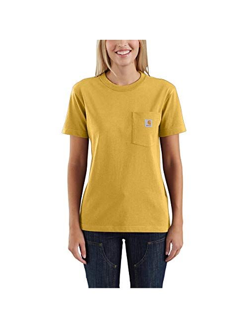 Carhartt Women's K87 Workwear Pocket Short Sleeve T-Shirt (Regular and Plus Sizes)