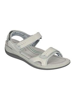 Proven Heel and Foot Pain Relief. Extended Widths. Orthopedic Diabetic Arch Support Women's Orthotic Sandals, Malibu