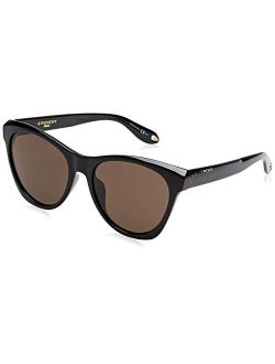 GV7068/S 807 Black GV7068/S Round Sunglasses Lens Category 3 Size 55mm