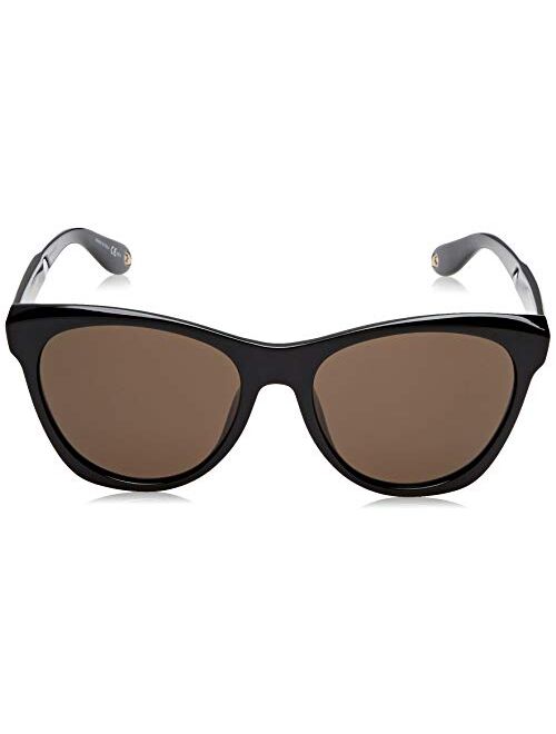Givenchy GV7068/S 807 Black GV7068/S Round Sunglasses Lens Category 3 Size 55mm