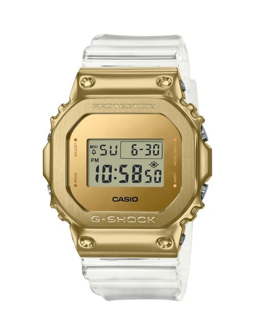 Casio G-Shock Men's Digital White Resin Strap Watch 43mm