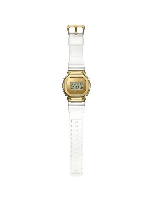 Casio G-Shock Men's Digital White Resin Strap Watch 43mm