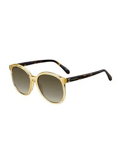 Sunglasses Givenchy GV 7107 /S 040G Yellow/Ha Brown Gradient