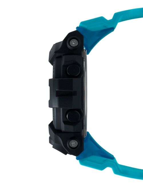 Casio G-Shock Women's Power Trainer Blue Resin Strap Watch 45mm