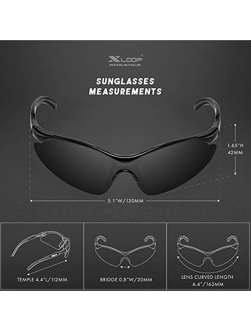 Half Frame Kids Boys Sunglasses Age 4-12 Sport Performance Cycling Baseball Running