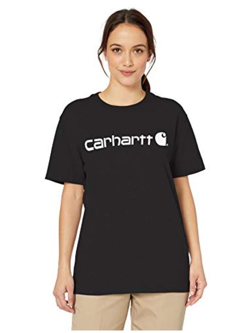 Carhartt Women's Wk195 Workwear Logo Short T-Shirt