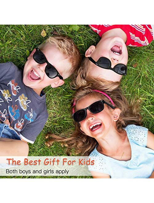 Kids Sunglasses Polarized UV Protection Trendy Sun Glasses Todd​ler Boys Girls