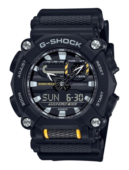 Casio G-Shock Men's Analog-Digital Black Resin Strap Watch 50mm