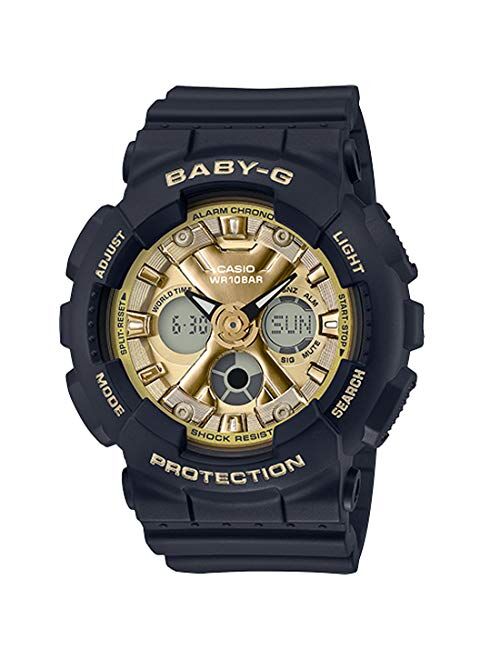 Casio BA130-1A3 Baby-G Women's Watch Black 46mm Resin