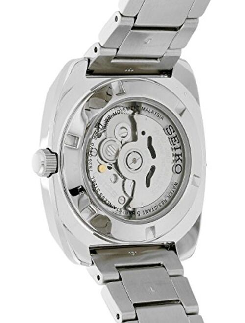 Seiko Men's RECRAFT Series Automatic-self-Wind Watch with Stainless-Steel Strap, Silver, 21 (Model: SNKP23)