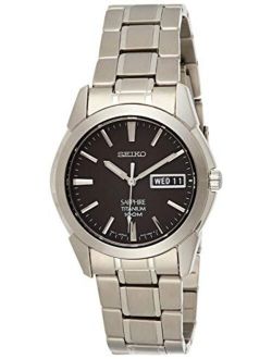 Men's SGG731 Titanium Silver Dial Watch
