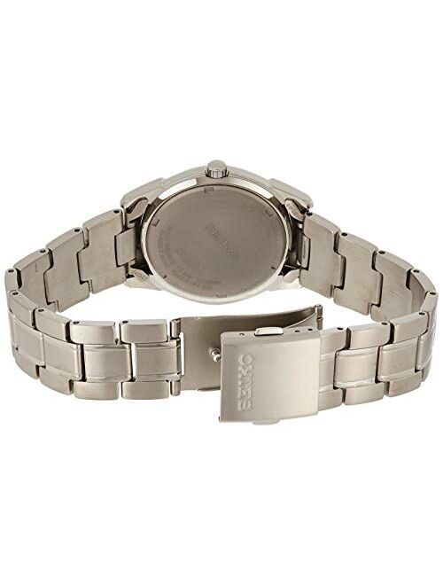 Seiko Men's SGG731 Titanium Silver Dial Watch