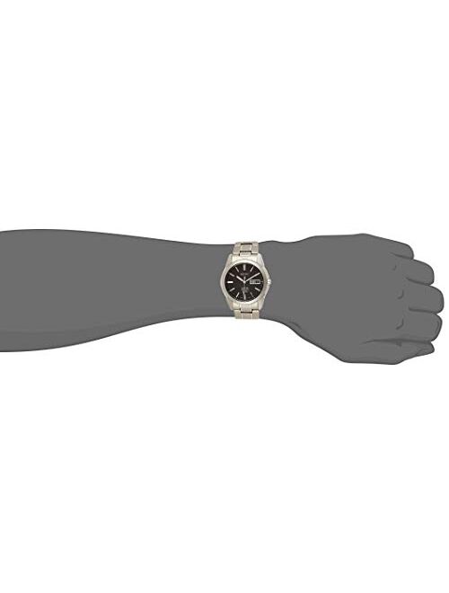 Seiko Men's SGG731 Titanium Silver Dial Watch