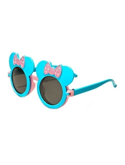 WebDeals - Childrens Mouse Ear Round Flip Out Sunglasses