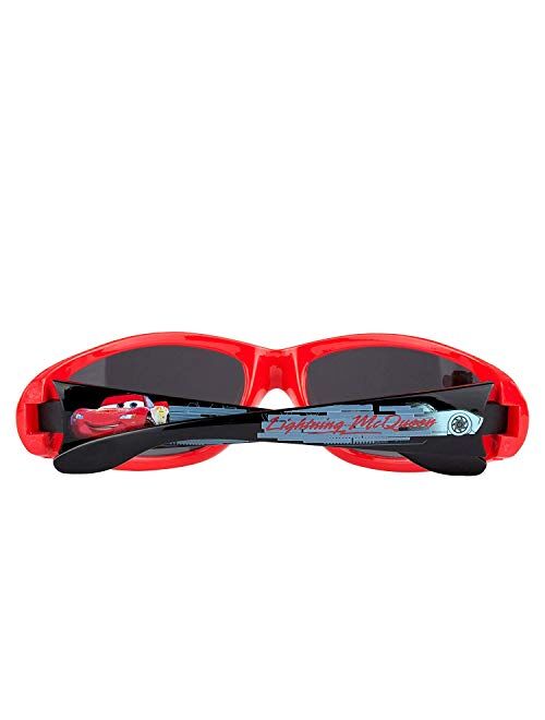 Disney Cars Kids Sunglasses with Matching Glasses Carrying Case and UV Protection