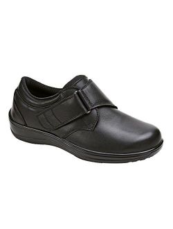 Proven Heel and Foot Pain Relief. Extended Widths. Orthopedic Bunions Diabetic Women's Leather Shoes, Arcadia