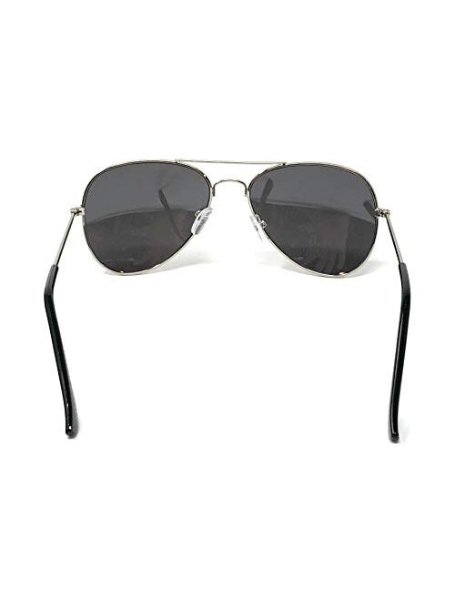 WebDeals Retro - Children's Size Metal Aviator Sunglasses…