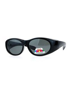 Kid's Polarized Fitover Sunglasses Over the Glasses Shades for Boys Girls
