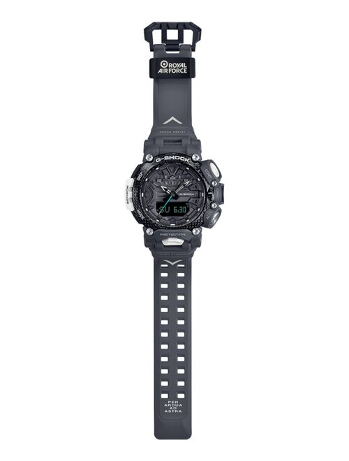 Casio G-Shock Men's Analog-Digital Royal Air Force Gray Resin Strap Watch 54.1mm - A Limited Edition