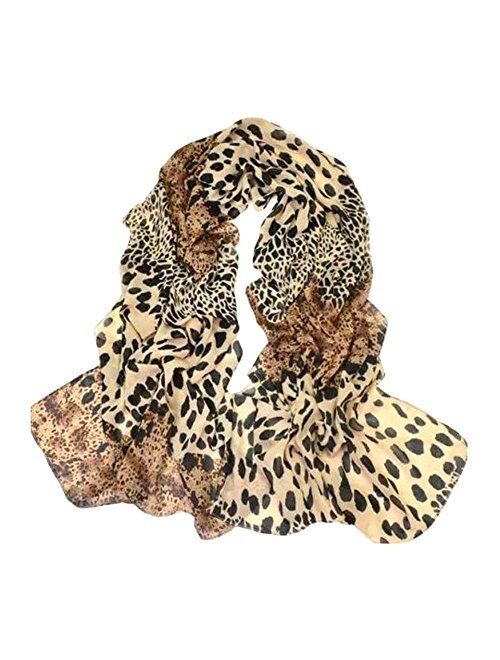 Women Girls Fashion Soft Scarf Wrap Chiffon Shawl Silk Scarves/Winter Knitted Cap/ Neckerchief