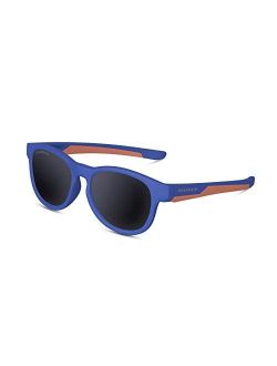 Kids Sunglasses TPEE Sports Polarized for Girls Boys Children Youth Age 5-13 with 100% UV Protection