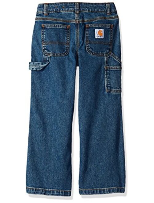 Carhartt Boys' Washed Dungaree Pants (Lined and Unlined)