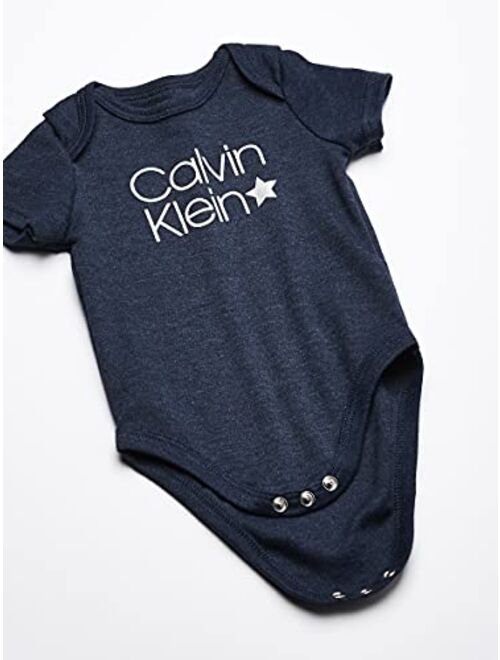 Calvin Klein Boys' 3 Pieces Bodysuit Pants Set
