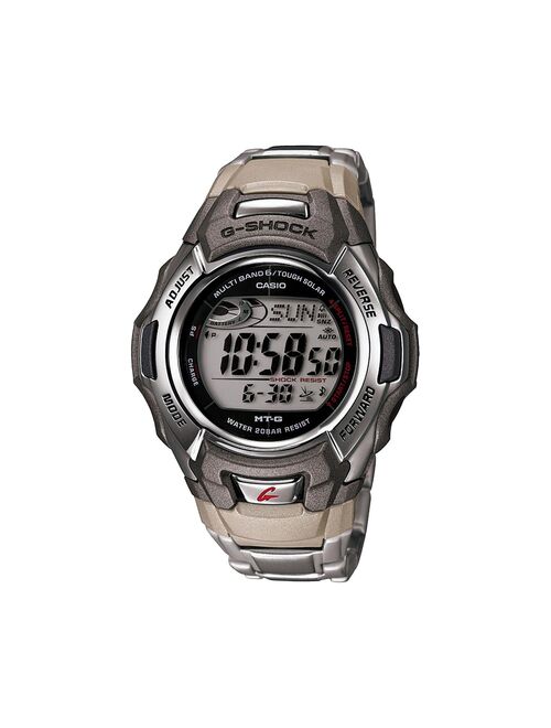 Casio Men's G-Shock Tough Solar Atomic Stainless Steel Digital Chronograph Watch - MTGM900DA-8
