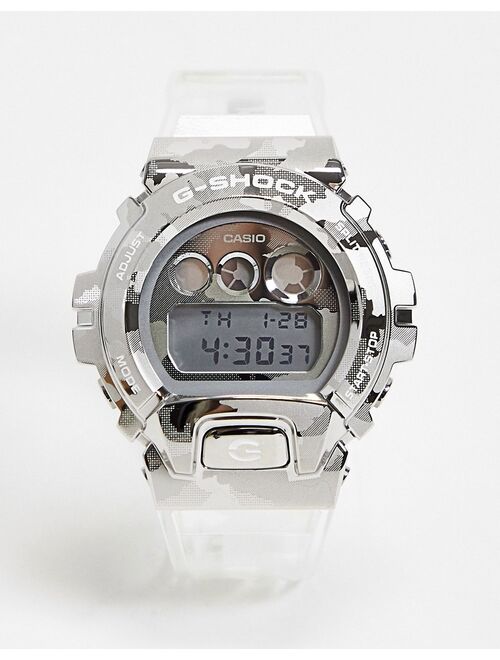 Casio G-Shock unisex digital watch in clear GM-6900SCM-1ER