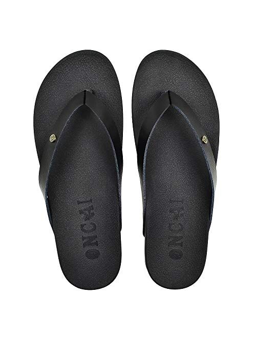 ONCAI Flip Flops For Women Yoga Mat Non-Slip Womens Flip Flops Thong  Sandals Summer Beach Slippers