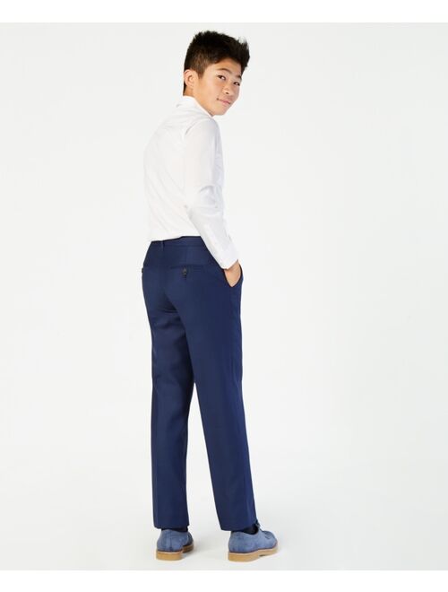 Calvin Klein Infinite Stretch Blue Pants, Big Boys