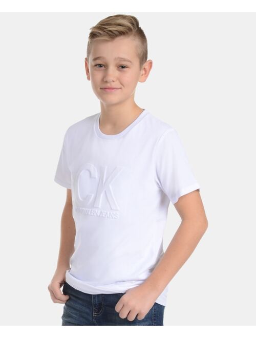 Calvin Klein Big Boys Graphic-Print Cotton T-Shirt