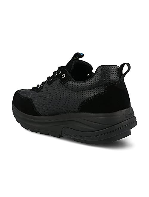 Gravity Defyer Men's GDEFY Shaxon Athletic Shoes - Hybrid VersoShock Proven Performance Shock-Absorbing Leather Pain Relief Shoes