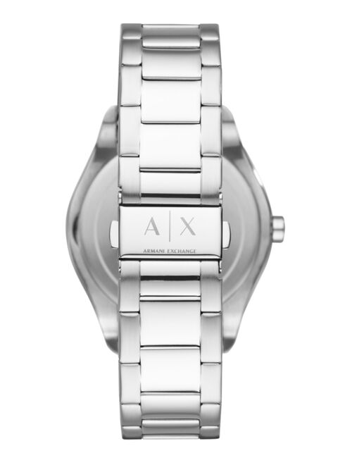 Armani Exchange Men's Fitz Stainless Steel Bracelet Watch 44mm