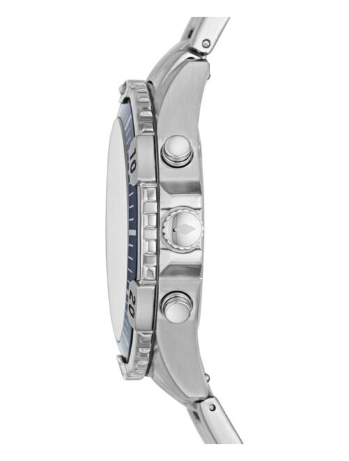 Fossil Men's Chronograph Garrett Stainless Steel Bracelet Watch 44mm
