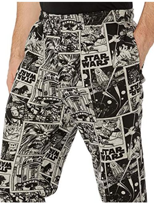 Amazon Essentials Men's Kids Disney Star Wars Marvel Fleece Sweatpants_dnu