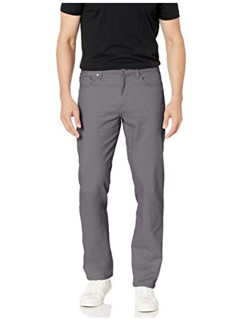 Amazon Essentials Men's Big & Tall Straight-Fit 5-Pocket Stretch Twill Pant fit by DXL